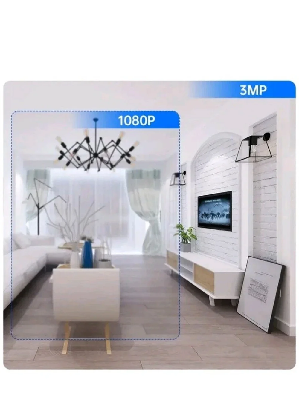 NEW Jooan Smart Security Camera! WiFi Wireless 2-Way Audio Motion Det. Night Vsn